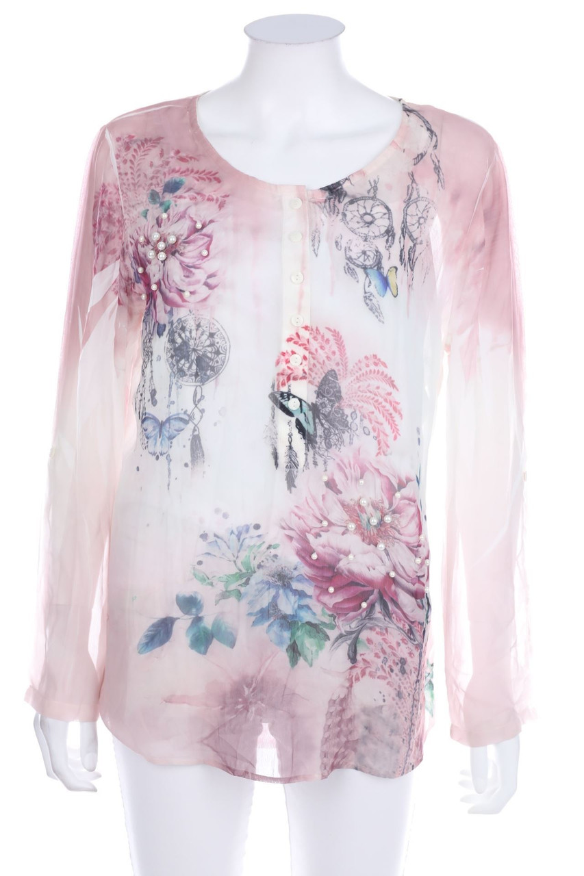 BEXLEYS - Bluse mit Blumen-Print - D 42