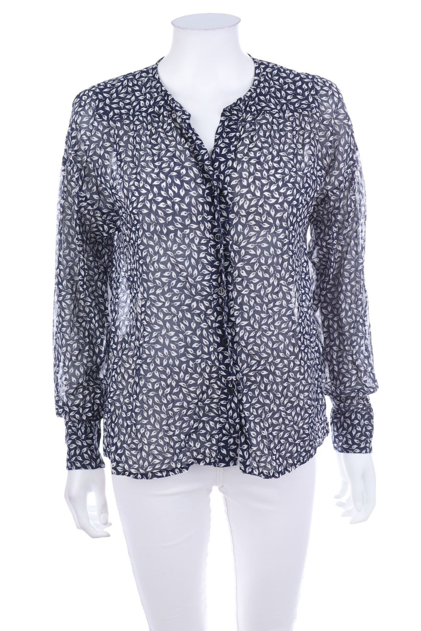 Ohne Label - Bluse mit Print - XL