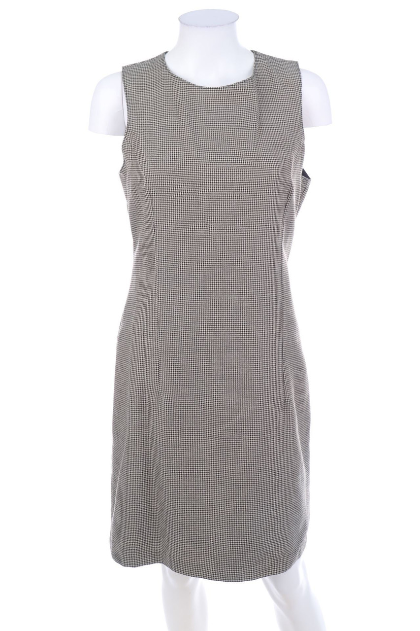 ecco - Etui-Kleid mit Karo-Muster - D 38