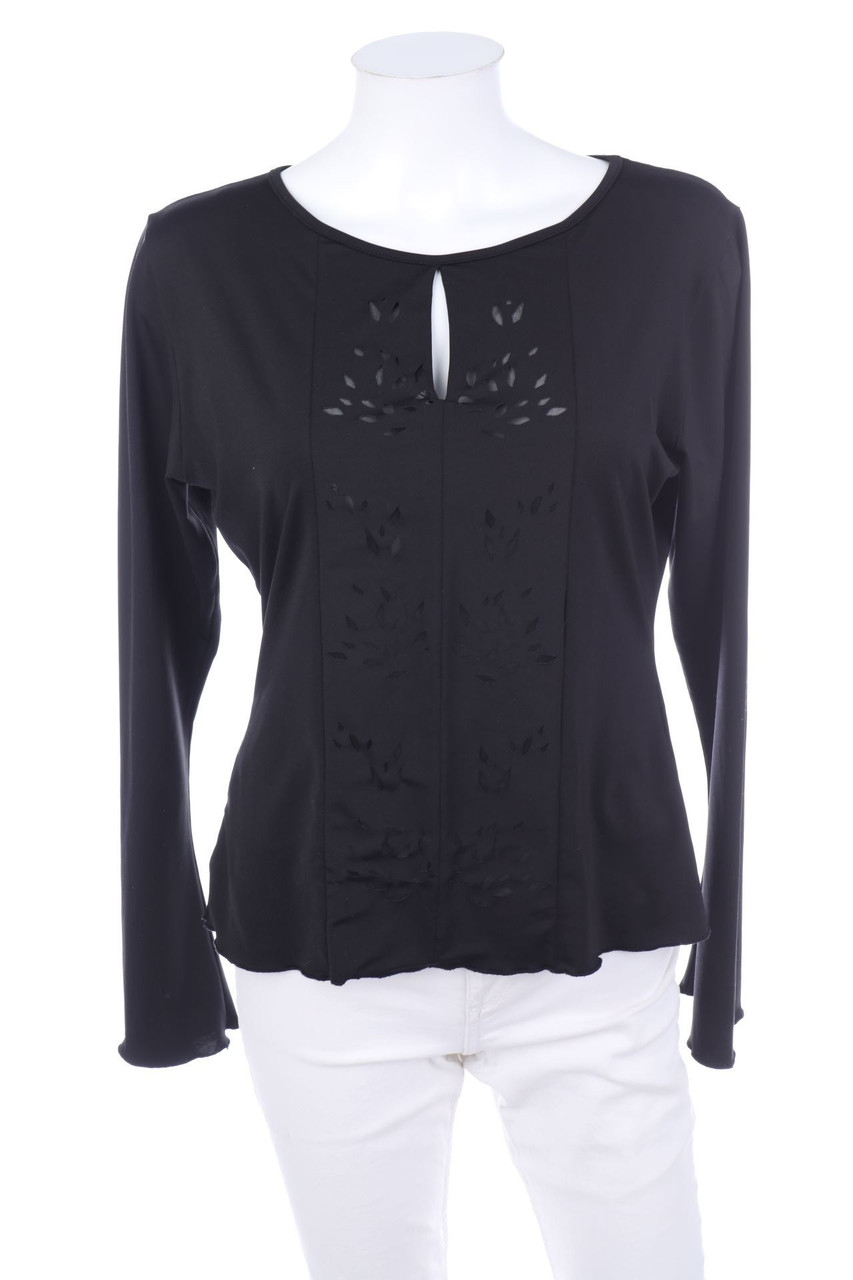 GIORGIO - Longsleeve-Shirt mit Cut-outs - D 38