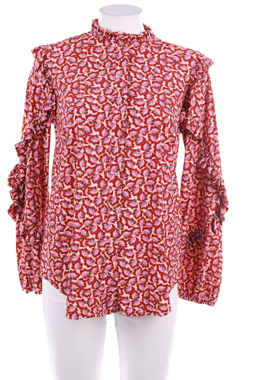 STUDIO ANNELOES - Bluse mit Rüschen - M