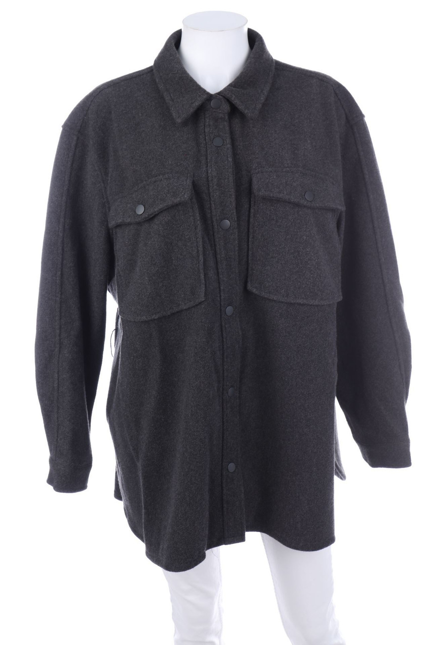 C&A - Shacket-Jacke mit aufgesetzten Taschen - D 50