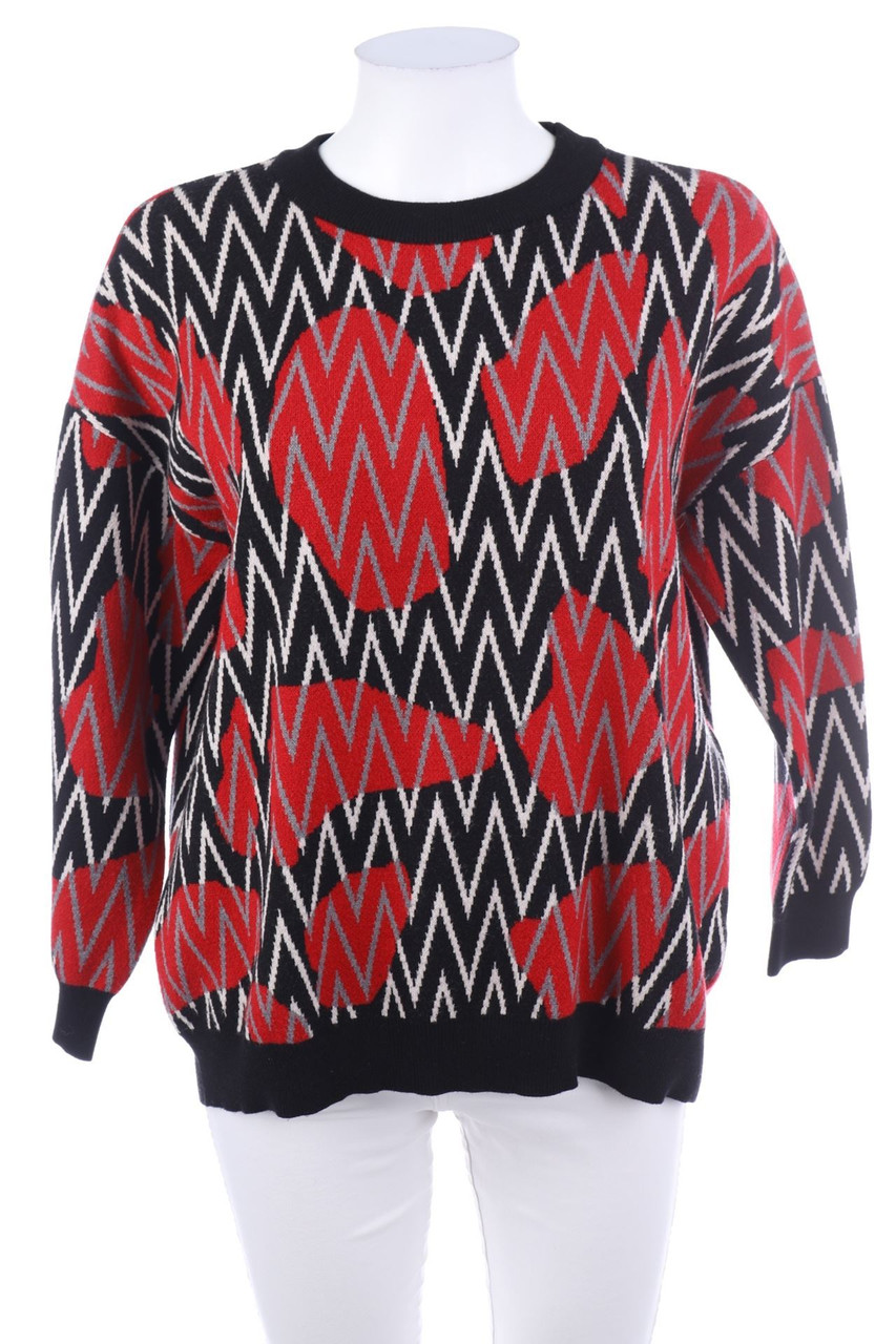 mitika - Strick-Pullover mit Muster - D 42