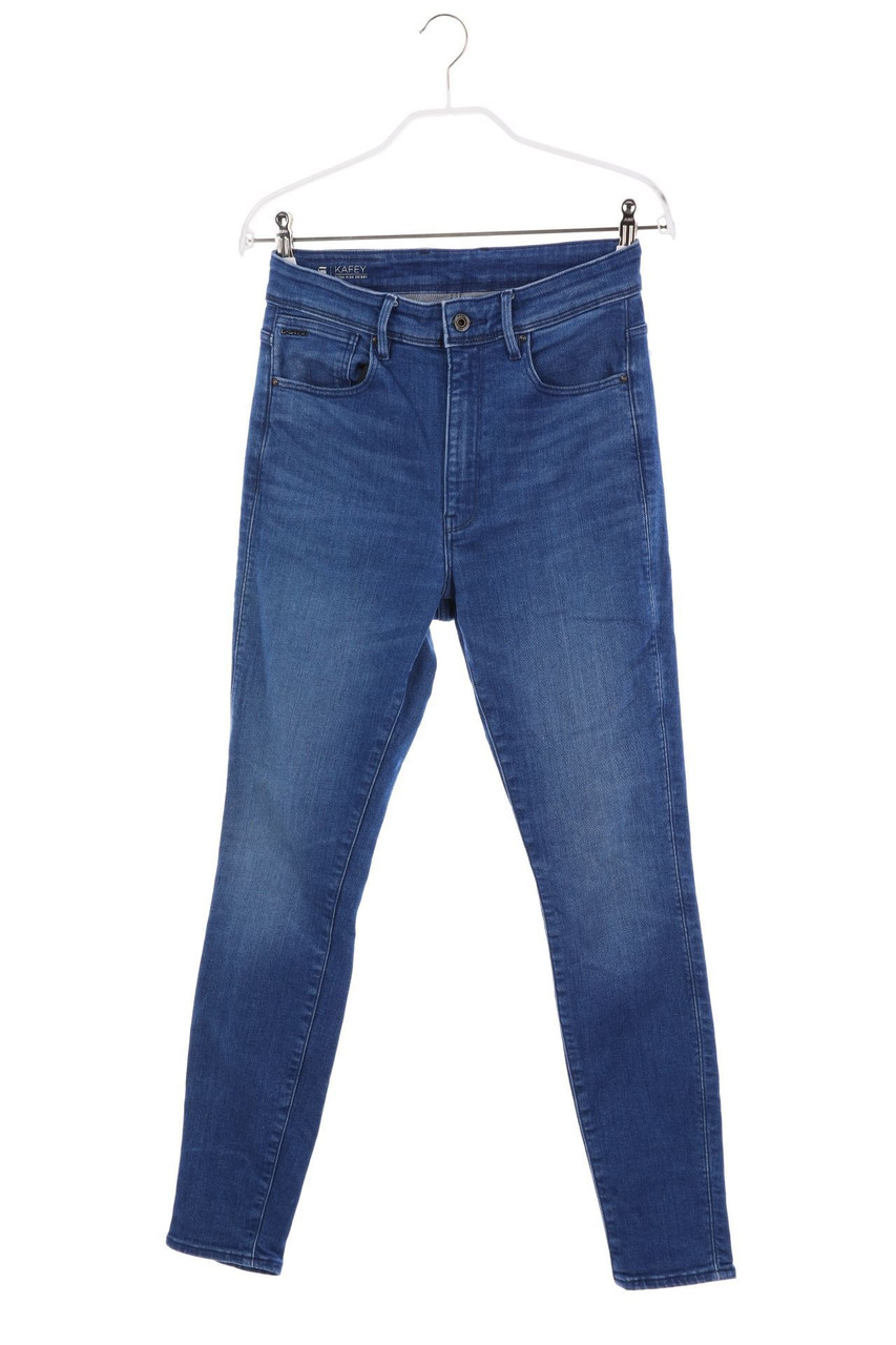 G-STAR RAW - High Waist-Used Look Skinny-Jeans - S