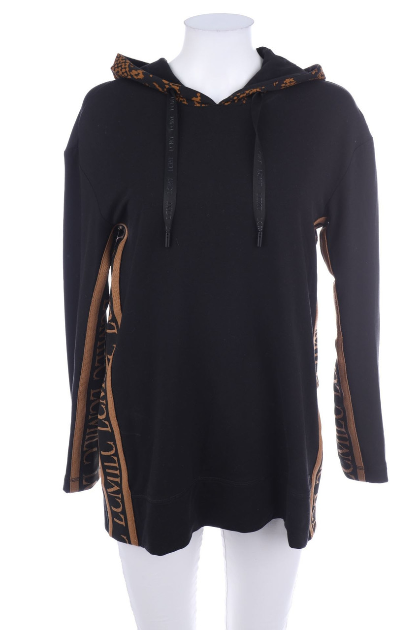 RABE - Kapuzen-Pullover mit Print - D 38