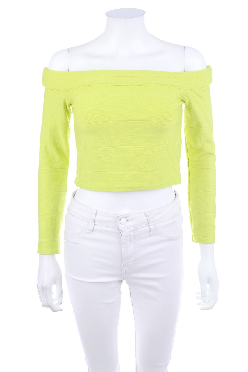 Boohoo - Cropped-Shirt - D 38
