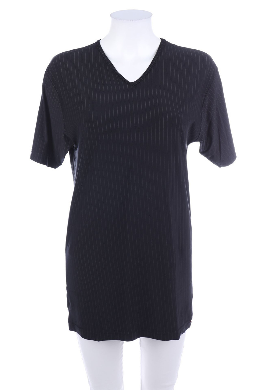 ISA Bodywear - Kurzarm-Shirt mit Nadelstreifen - M