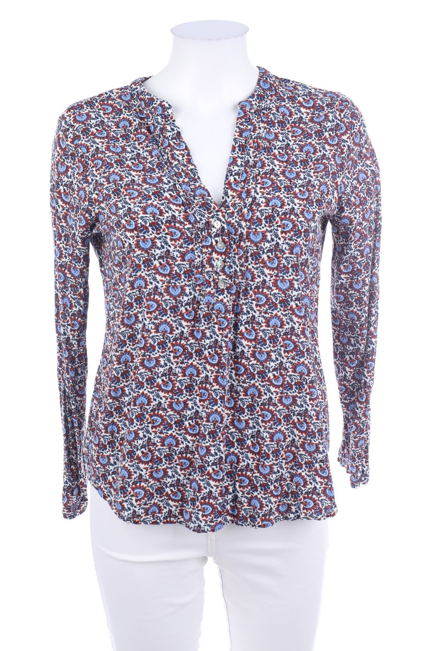 ESPRIT - Bluse mit floralem Muster - D 36
