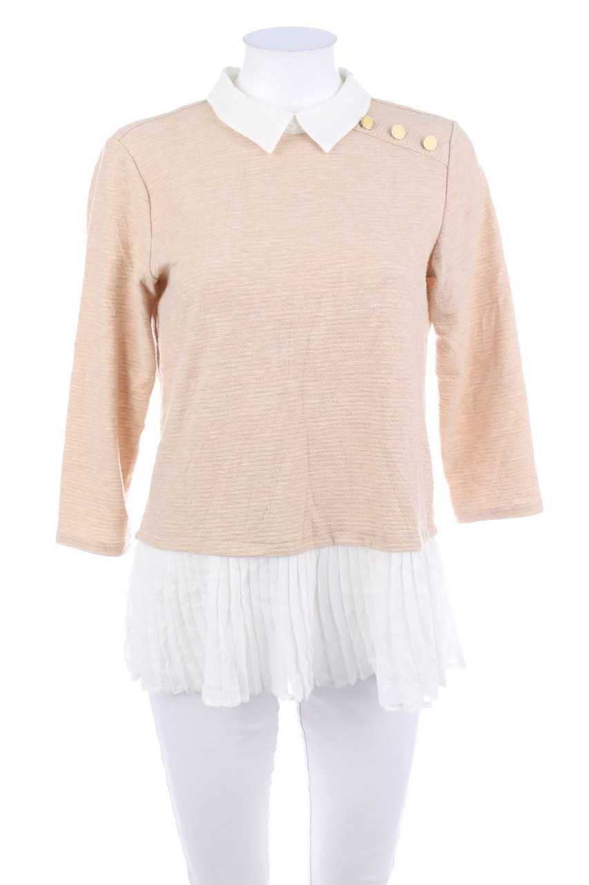 AMISU - Bluse im Layer Look - XS