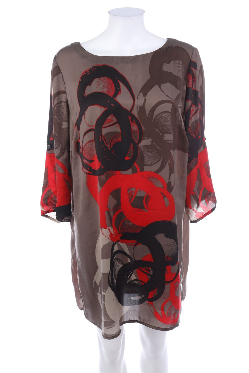 ONE TOUCH - Shift-Kleid mit Print - D 44