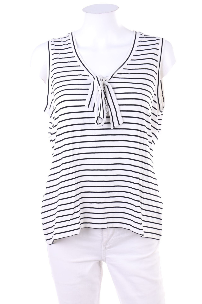 GERRY WEBER - Streifen-Top mit Schluppe - D 42