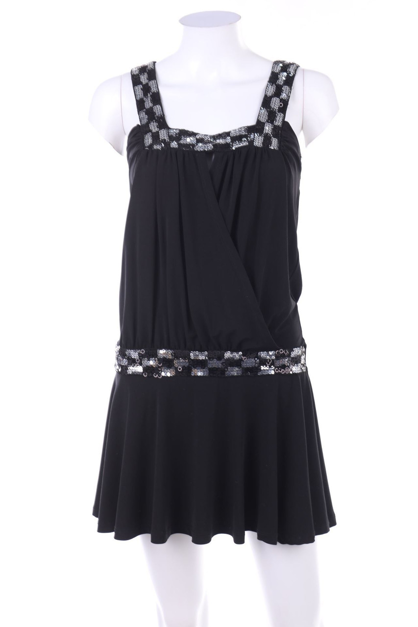 SECONDHAND - 20s-Kleid mit Pailletten - S