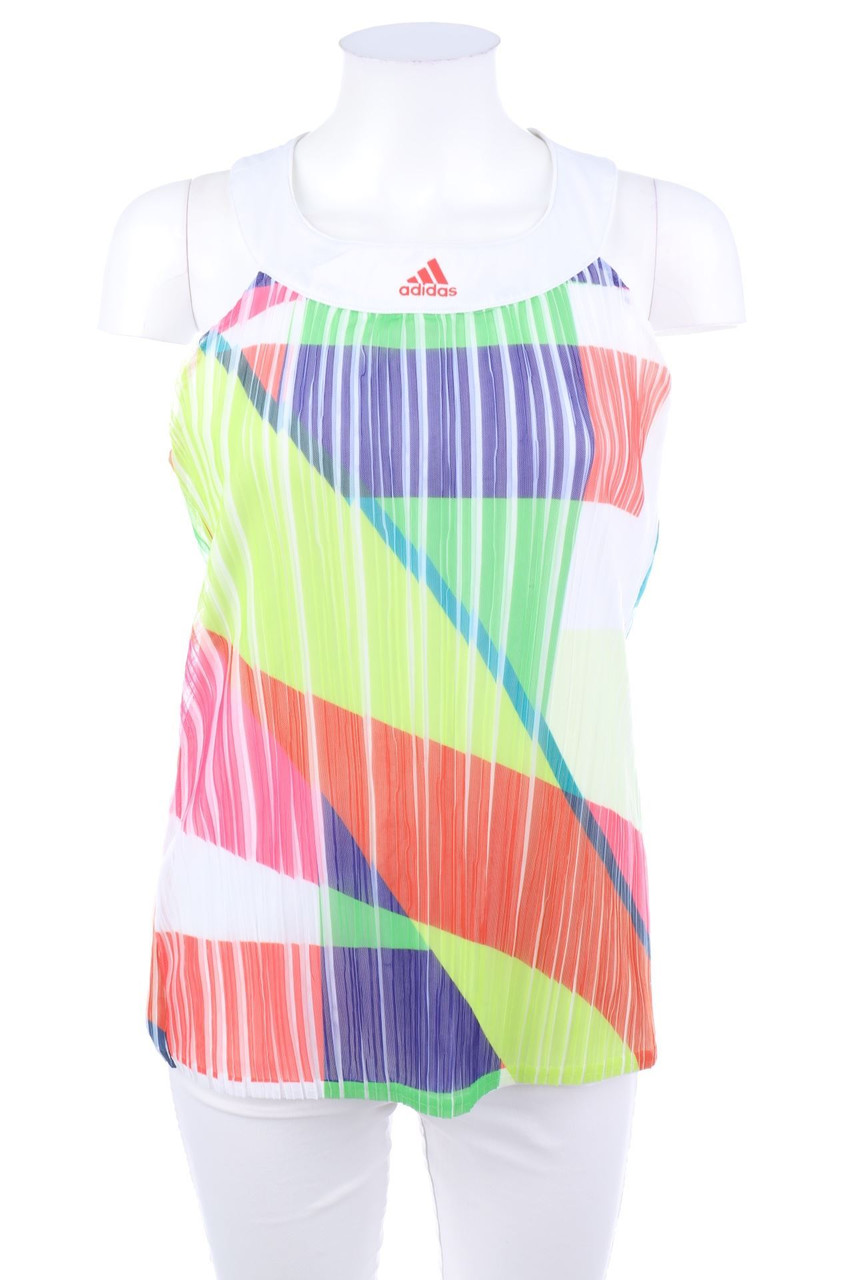 adidas - Sport Top mit Print - D 38-40