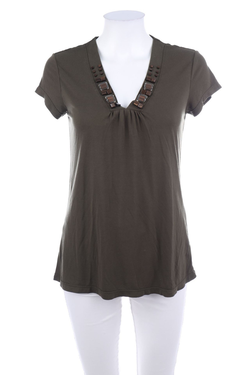 MEXX - Kurzarm-Shirt mit Applikationen - M