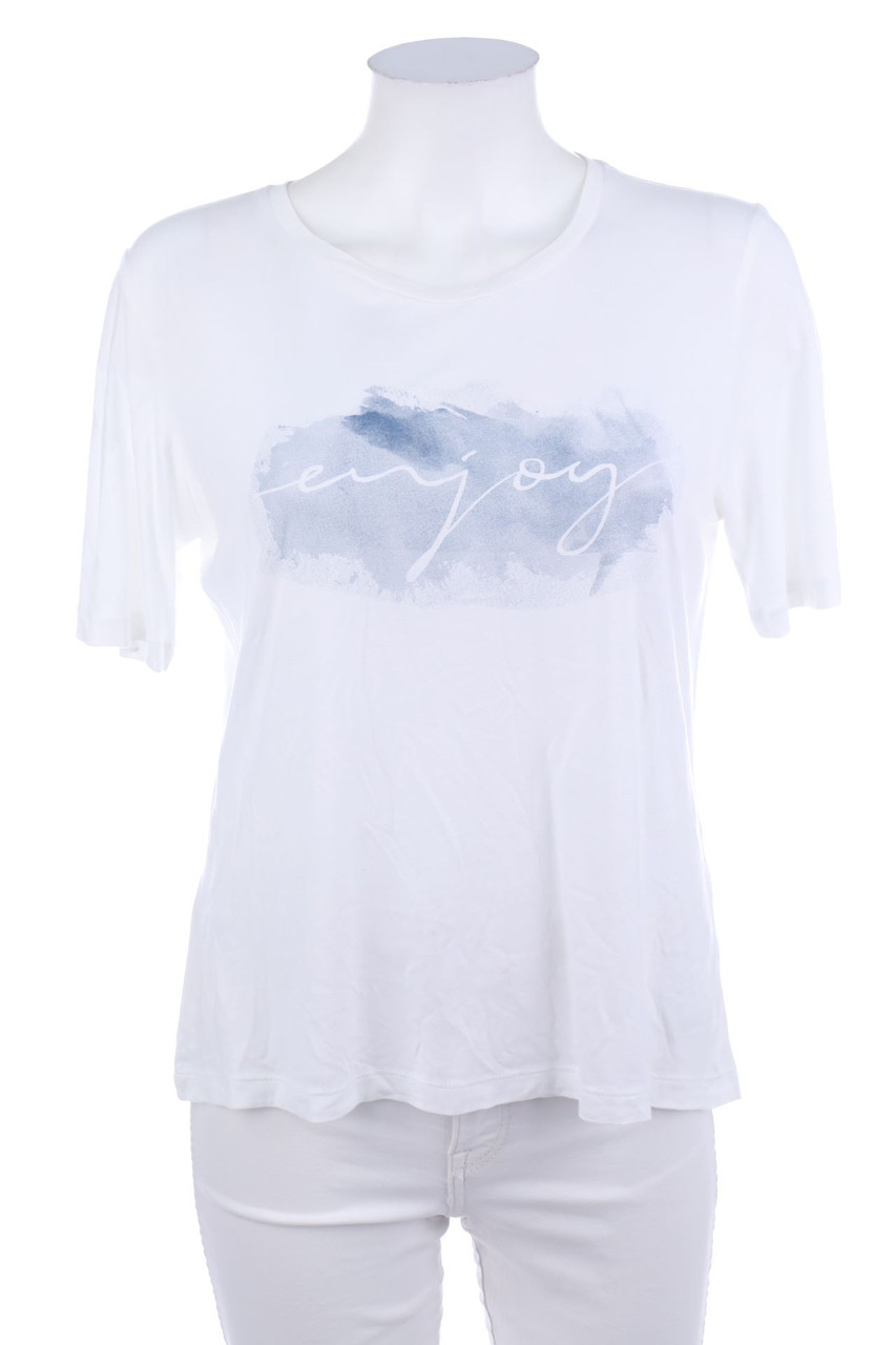 ESPRIT - Kurzarm-Shirt mit Print - XS