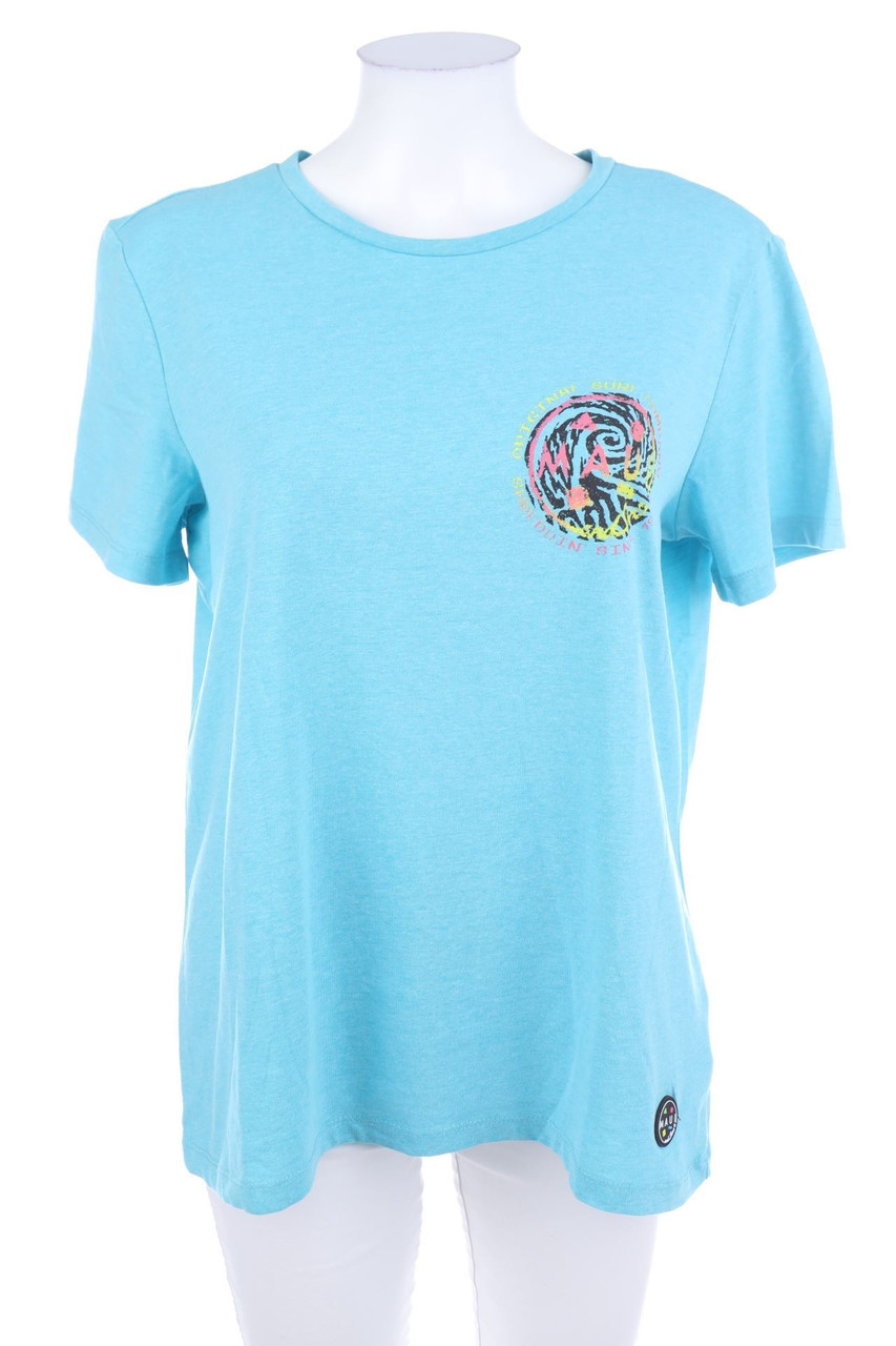 Maui - Kurzarm-Shirt mit Logo-Print - L