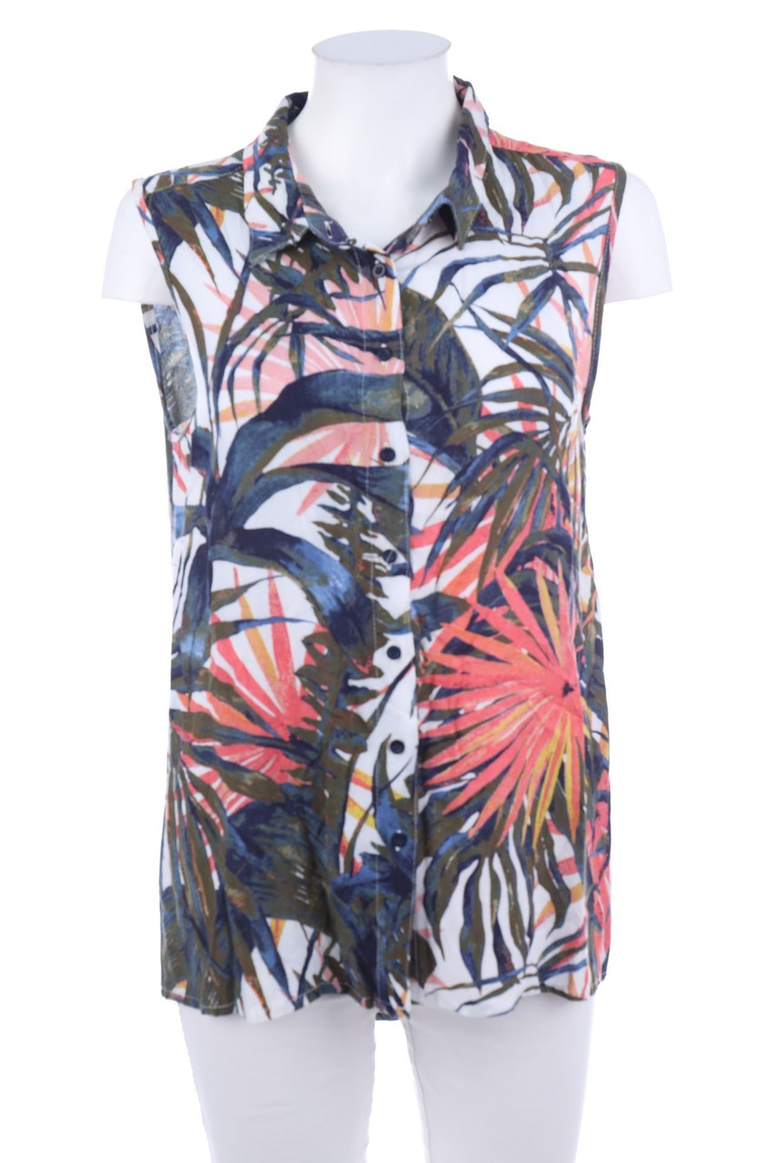Ohne Label - Blusentop mit Print - M