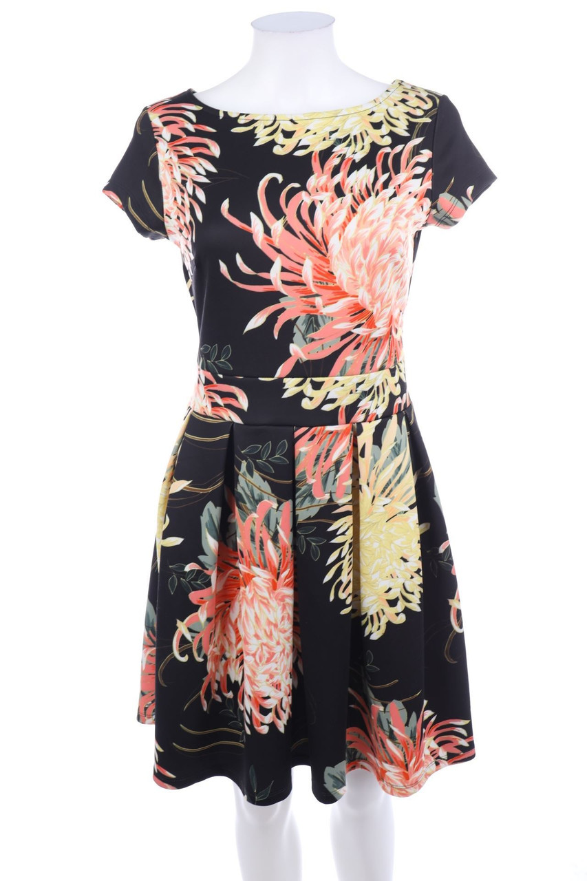 LASCANA - Cocktailkleid mit Blumen-Print - D 36