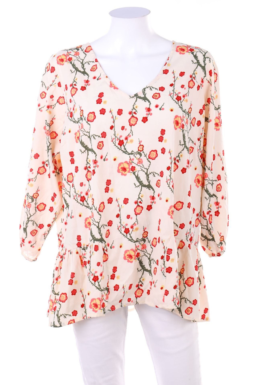 URBAN by venco - Print-Bluse mit 3/4-Ärmel - D 48-50