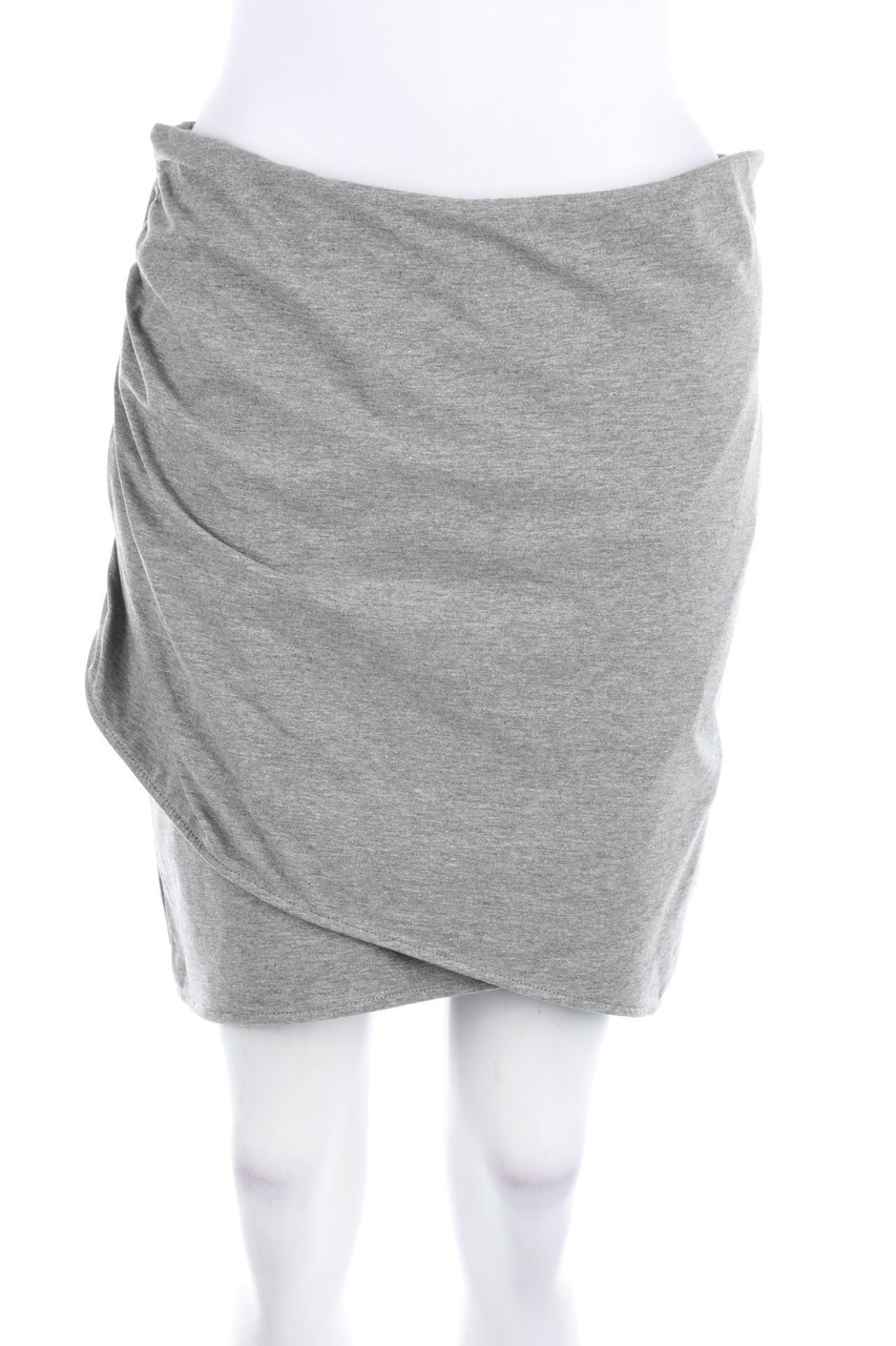 Ohne Label - Minirock mit Raffungen - M