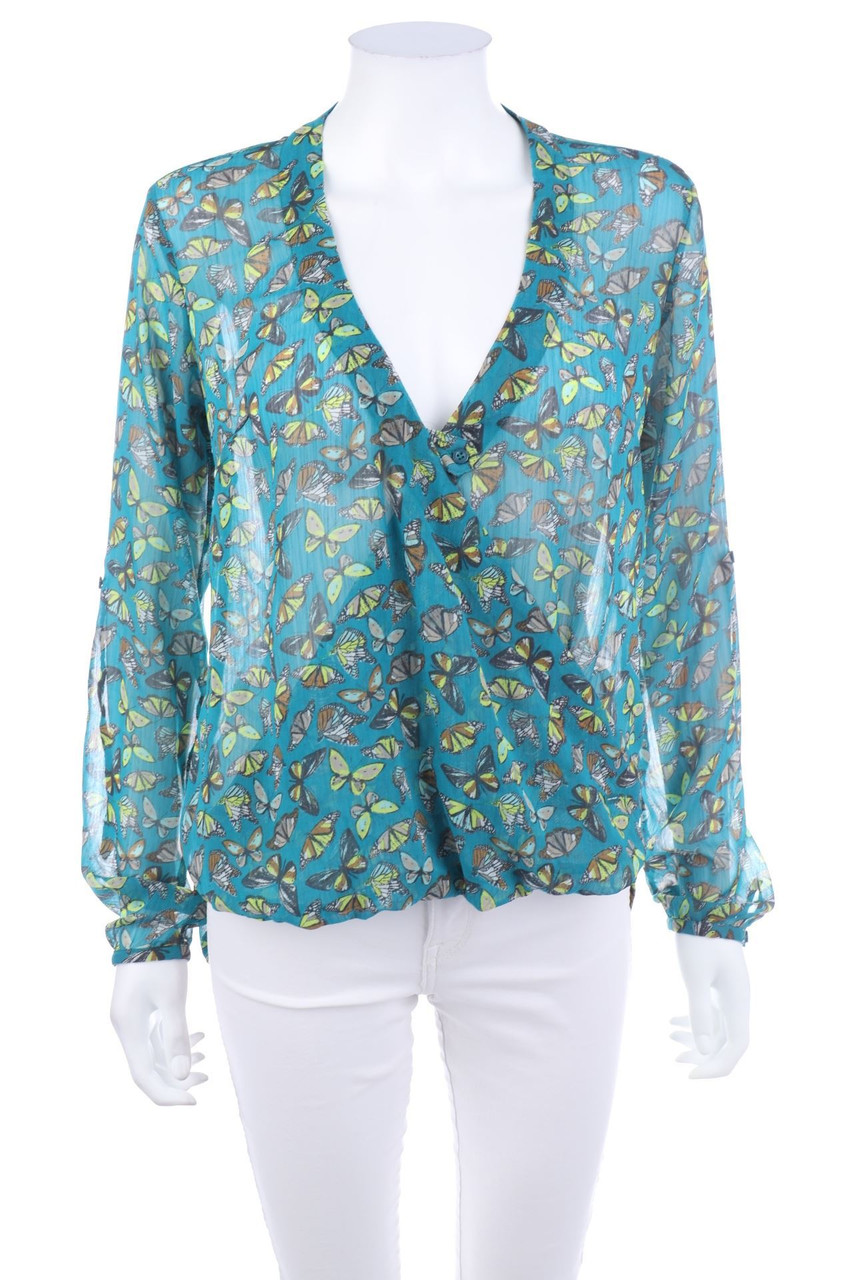 TOM TAILOR - Bluse mit Print - D 34