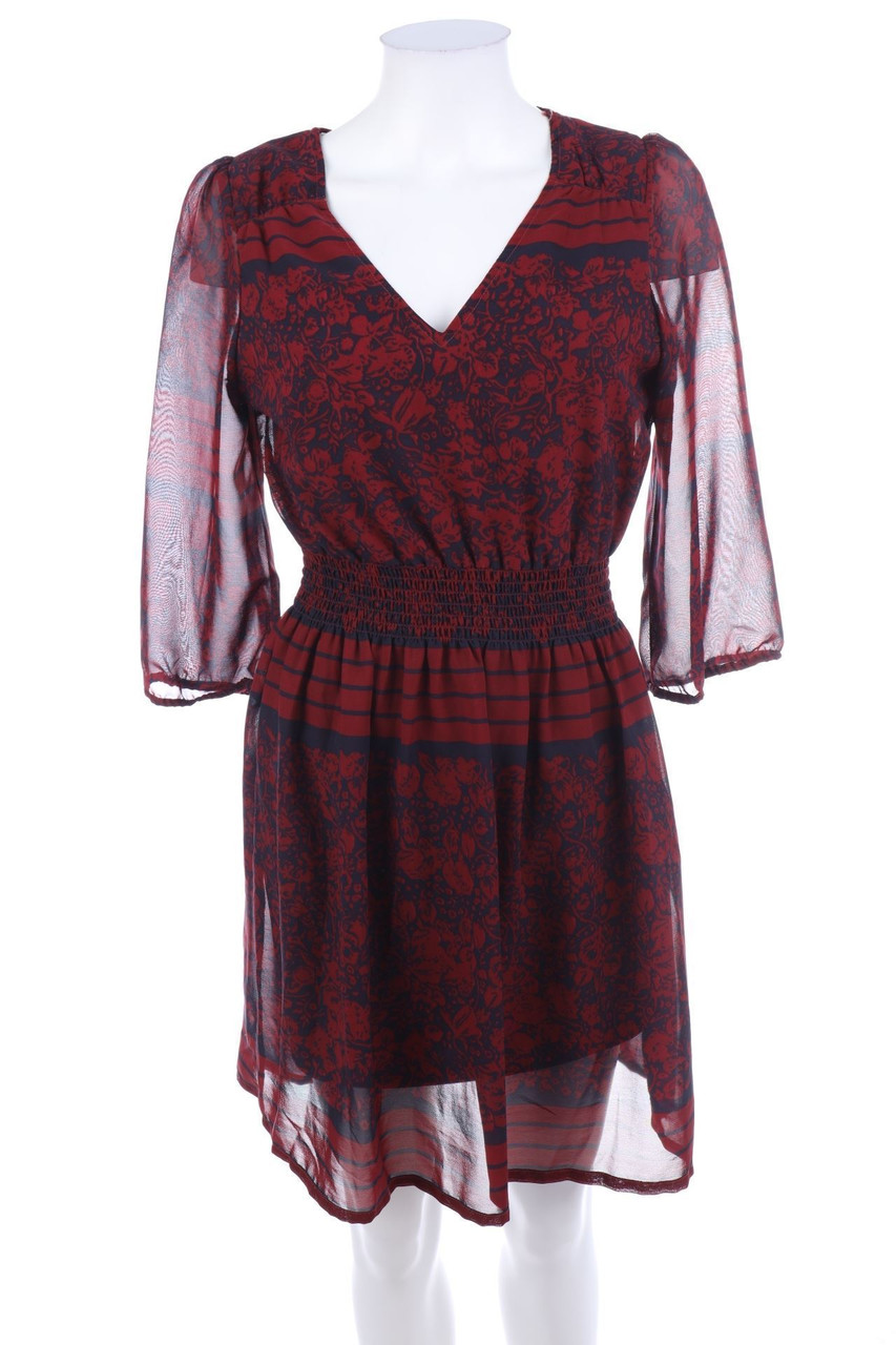 Ohne Label - Minikleid mit Blumen-Print - D 34