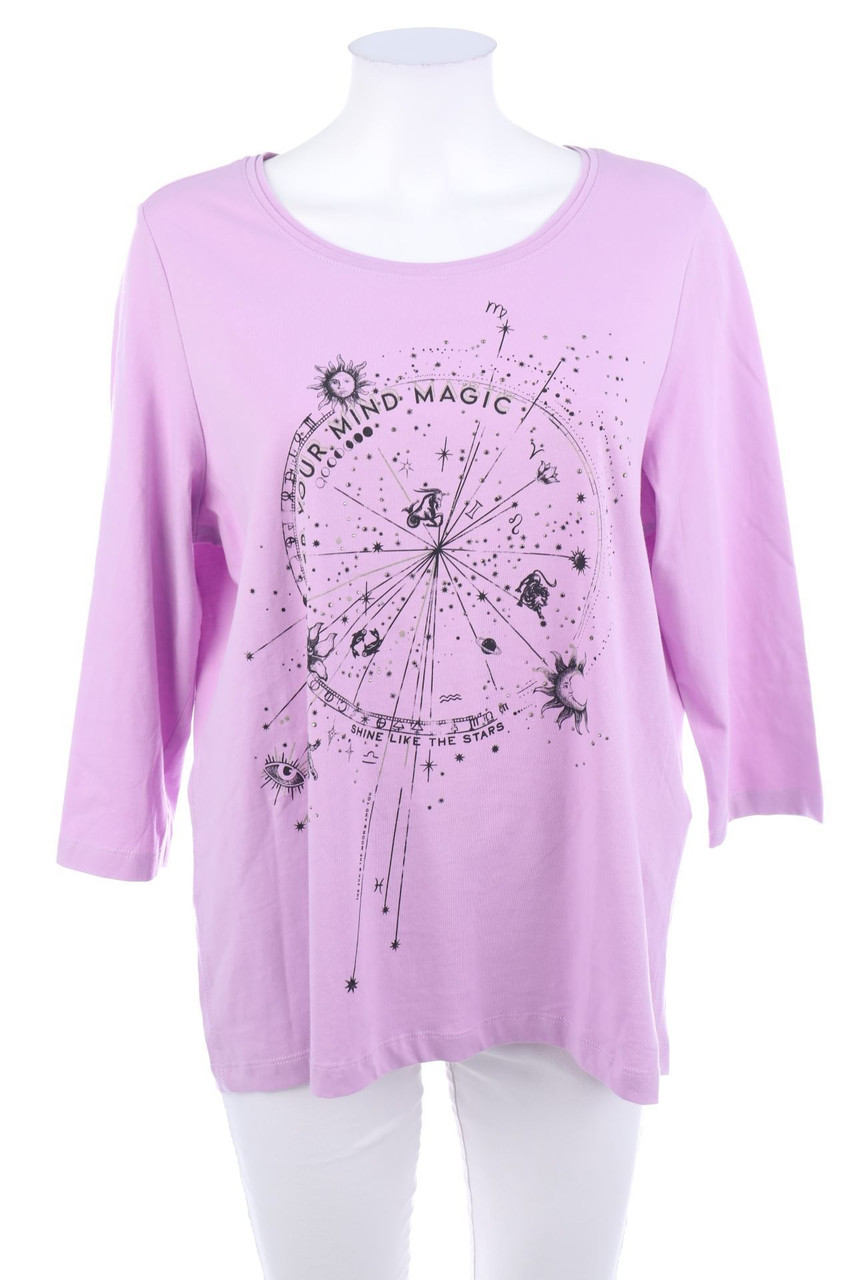 CECIL - Shirt mit Strass-Steinen - L