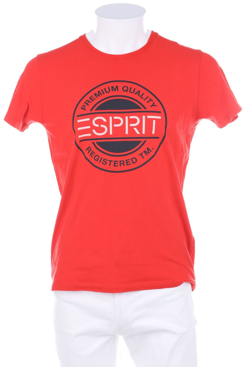 ESPRIT - T-Shirt mit Logo-Print - S