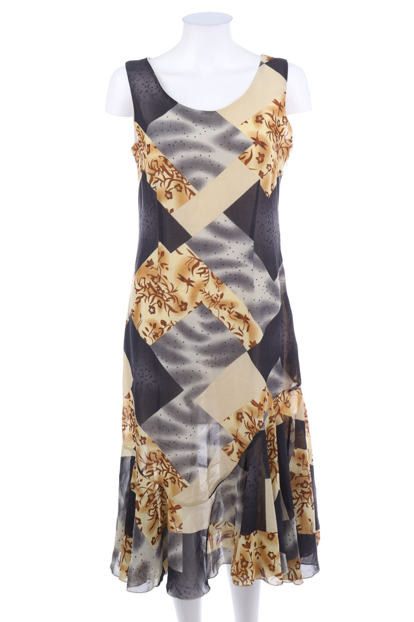 SECONDHAND - Kleid mit Print - L