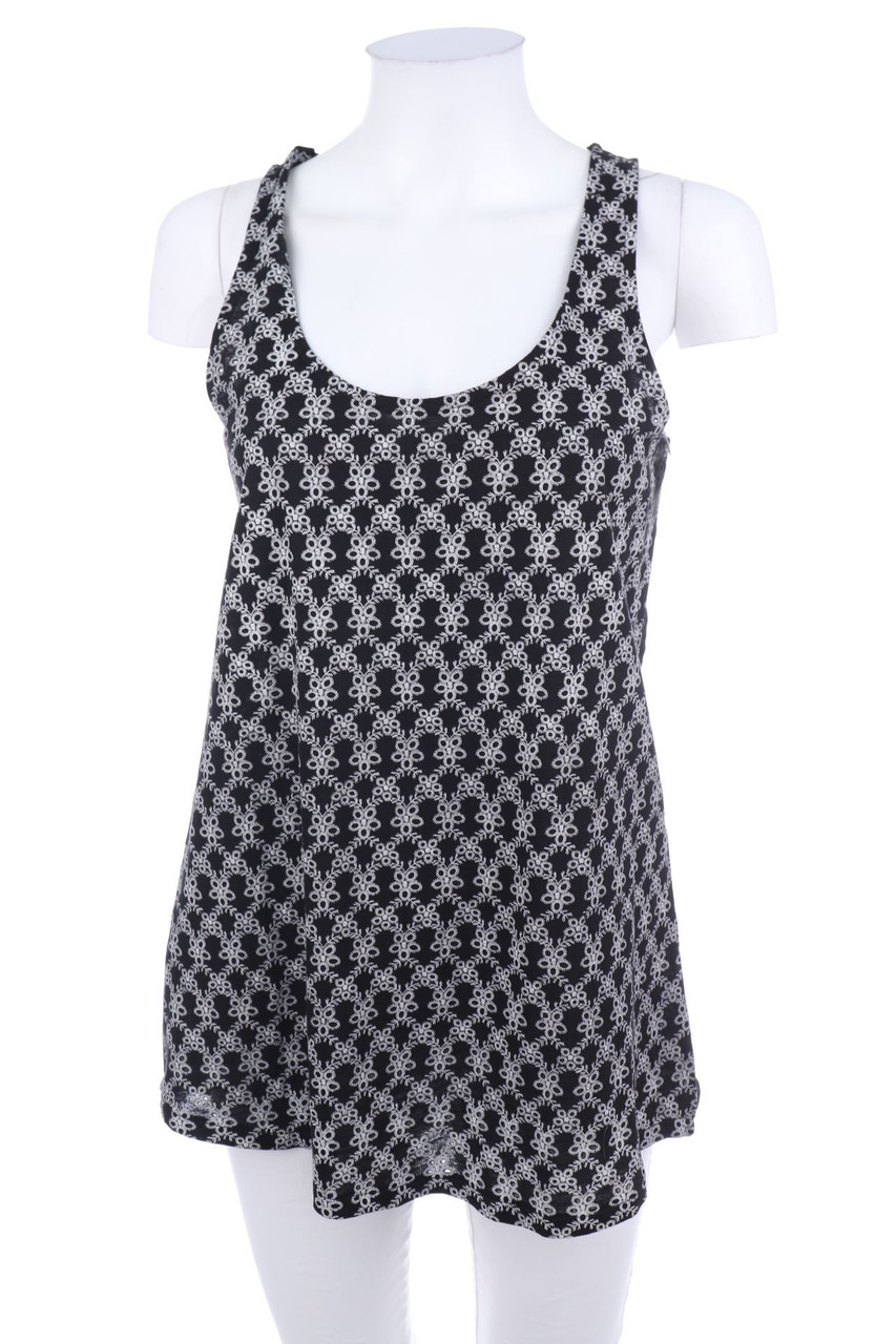 Ohne Label - Blusentop mit Stickereien - L