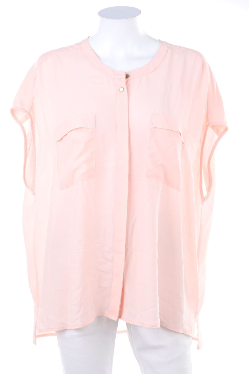 HEINE - Blusentop mit aufgesetzten Taschen - D 48