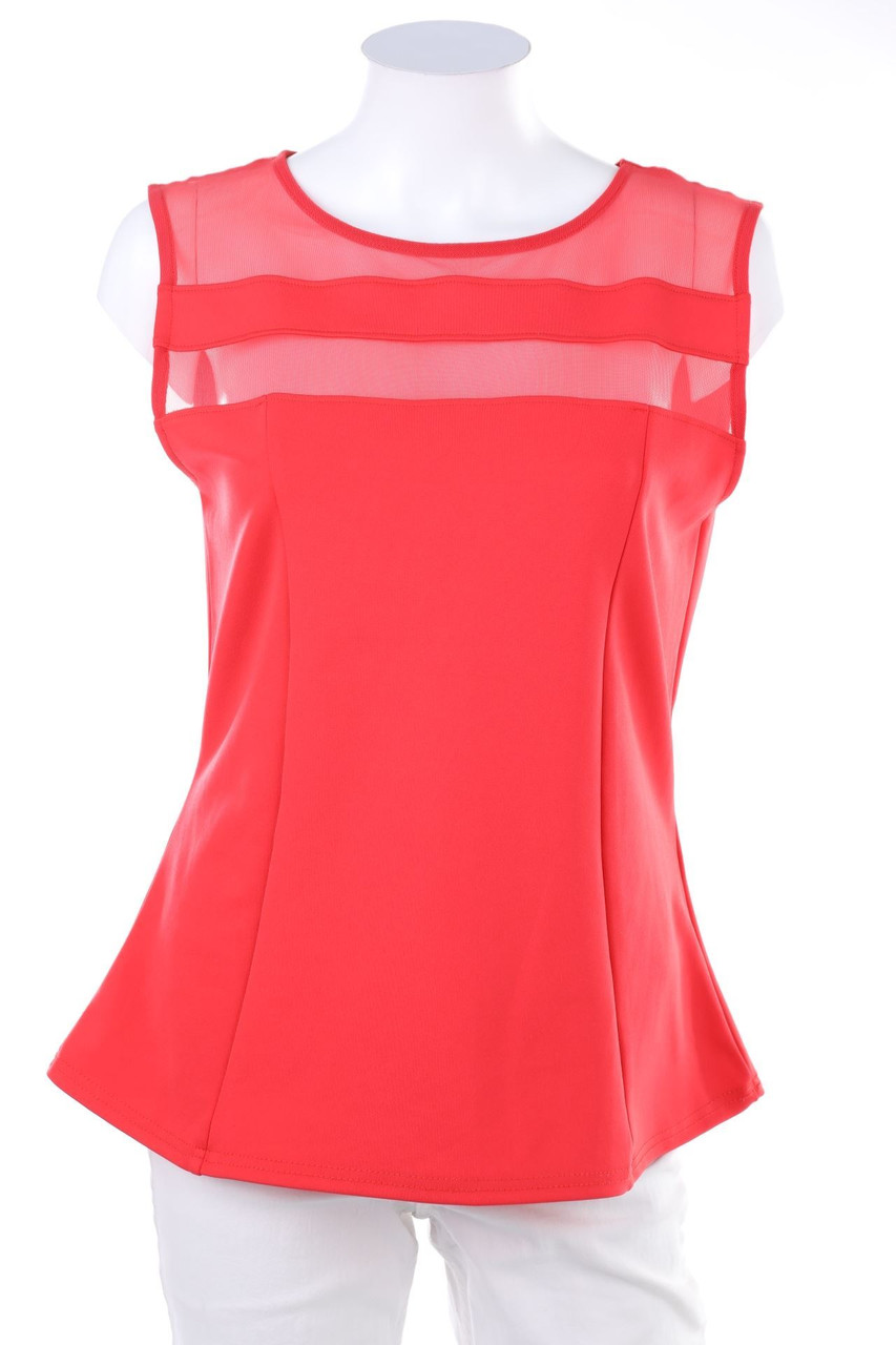 Definitions - Top mit Mesh-Einsatz - D 40