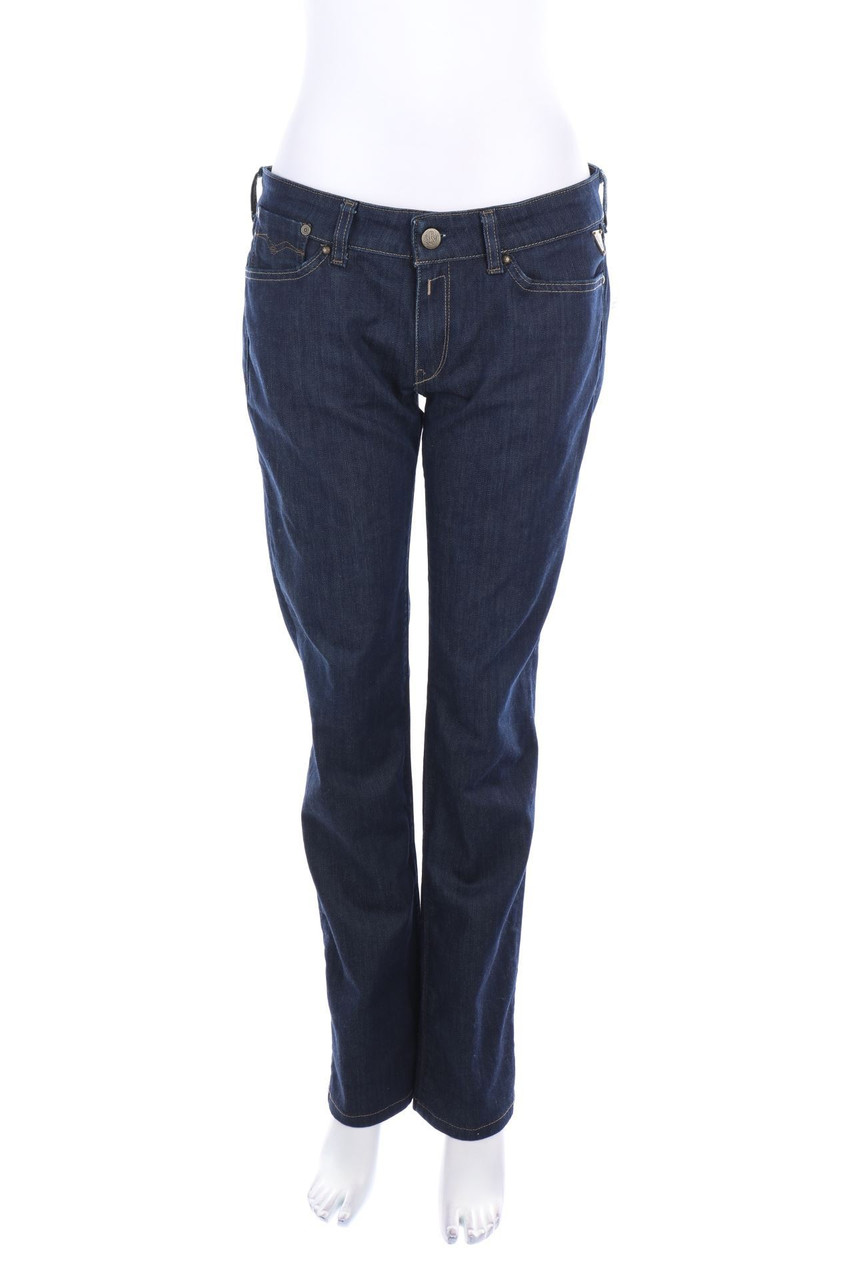 REPLAY - Dark Denim Straight Cut Jeans - W32