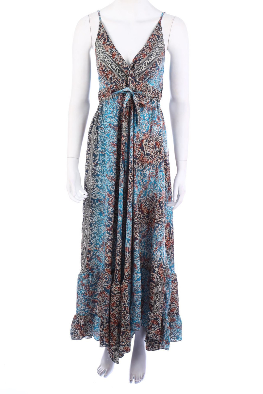 kasturi - Maxi-Kleid mit Paisley-Print - S