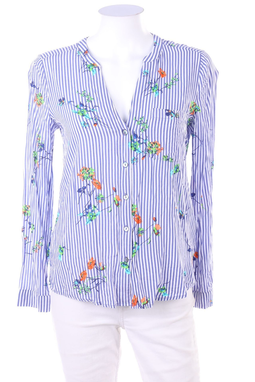 ESPRIT de corp - Bluse mit Blumen-Print - XS