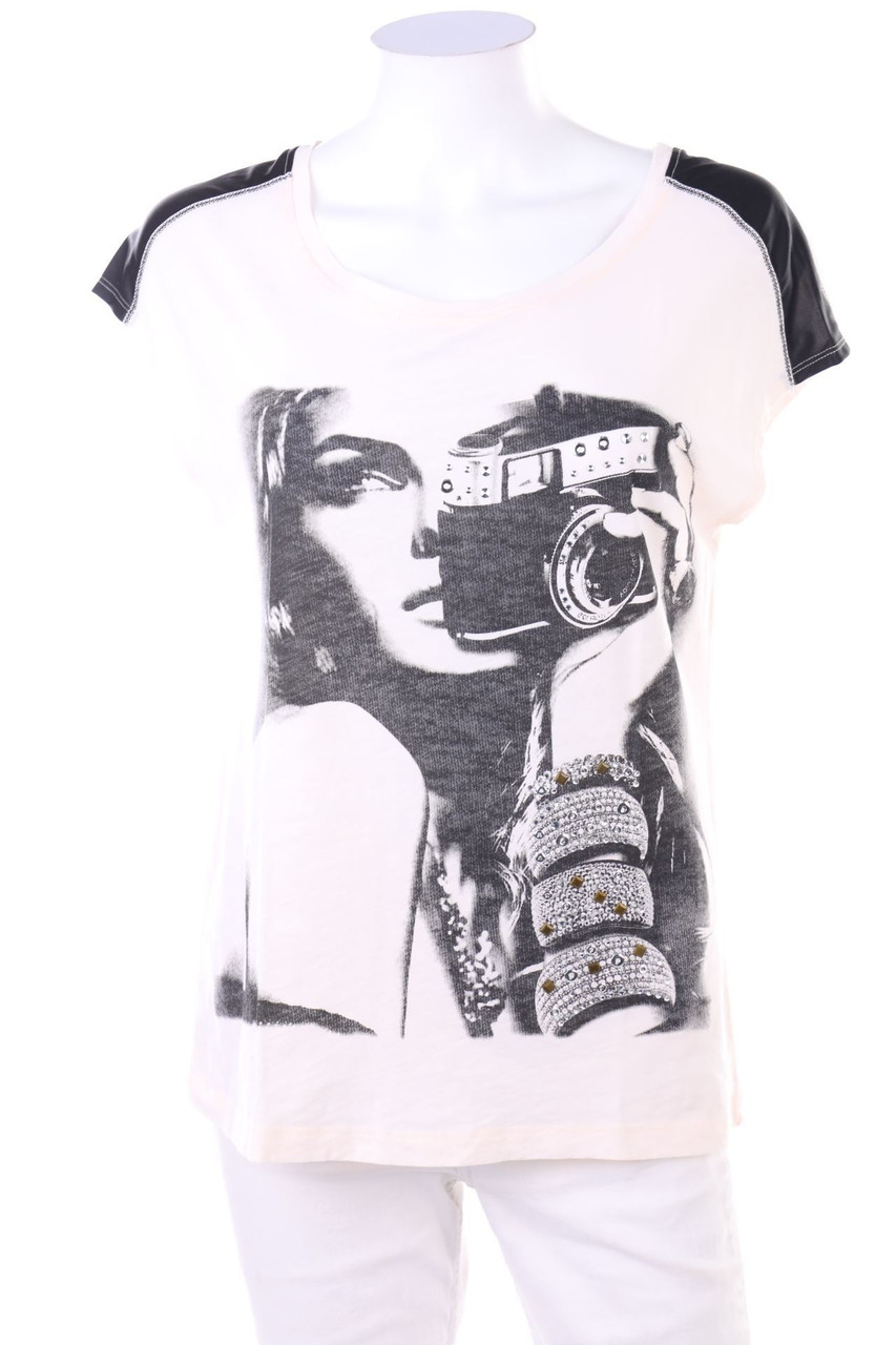 BiBA - Blusentop mit Print - XS