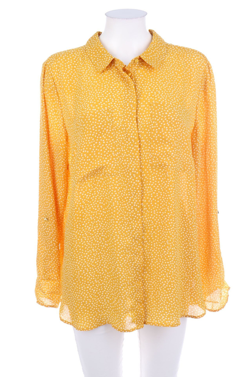 F&F - Print-Bluse mit Roll-up-Manschette - D 42