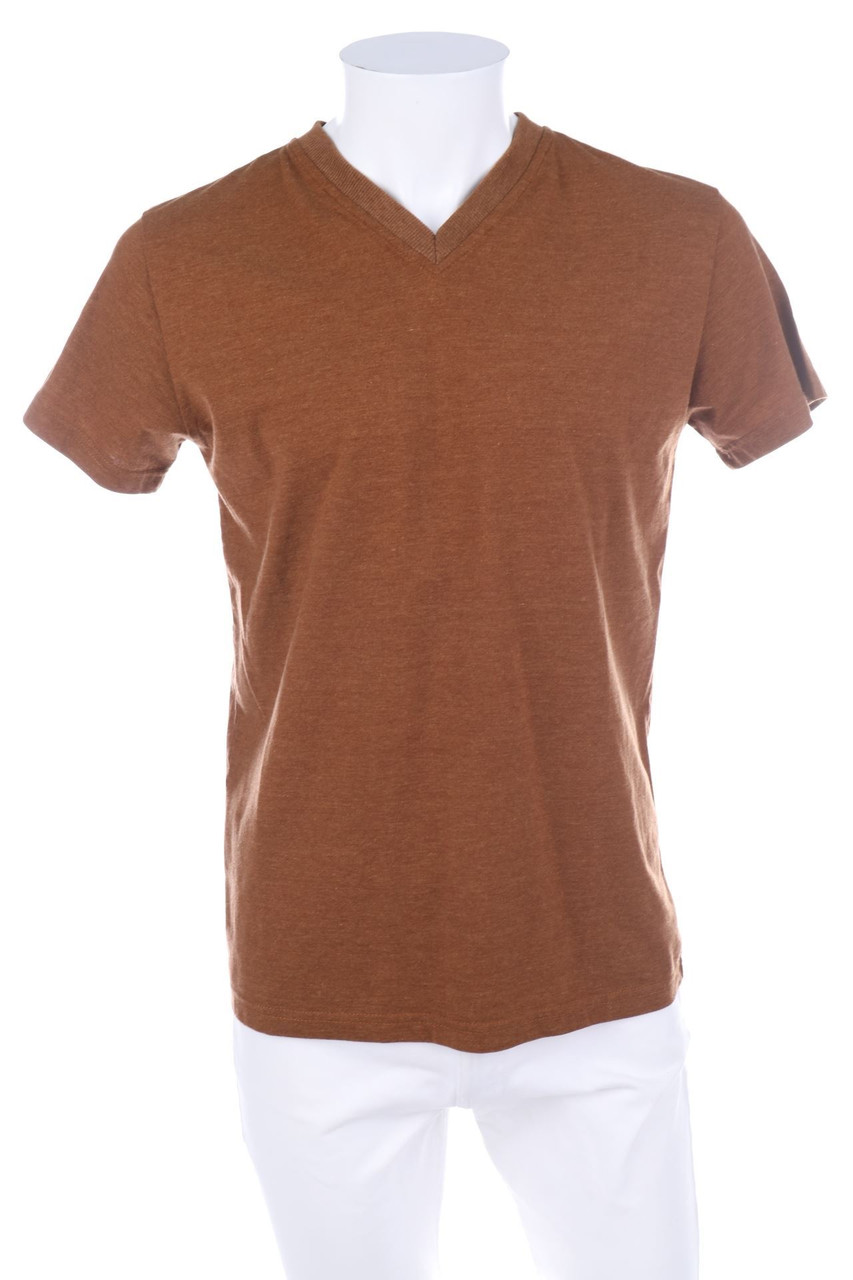 FULL TIME SPORTS - T-Shirt mit V-Neck - M