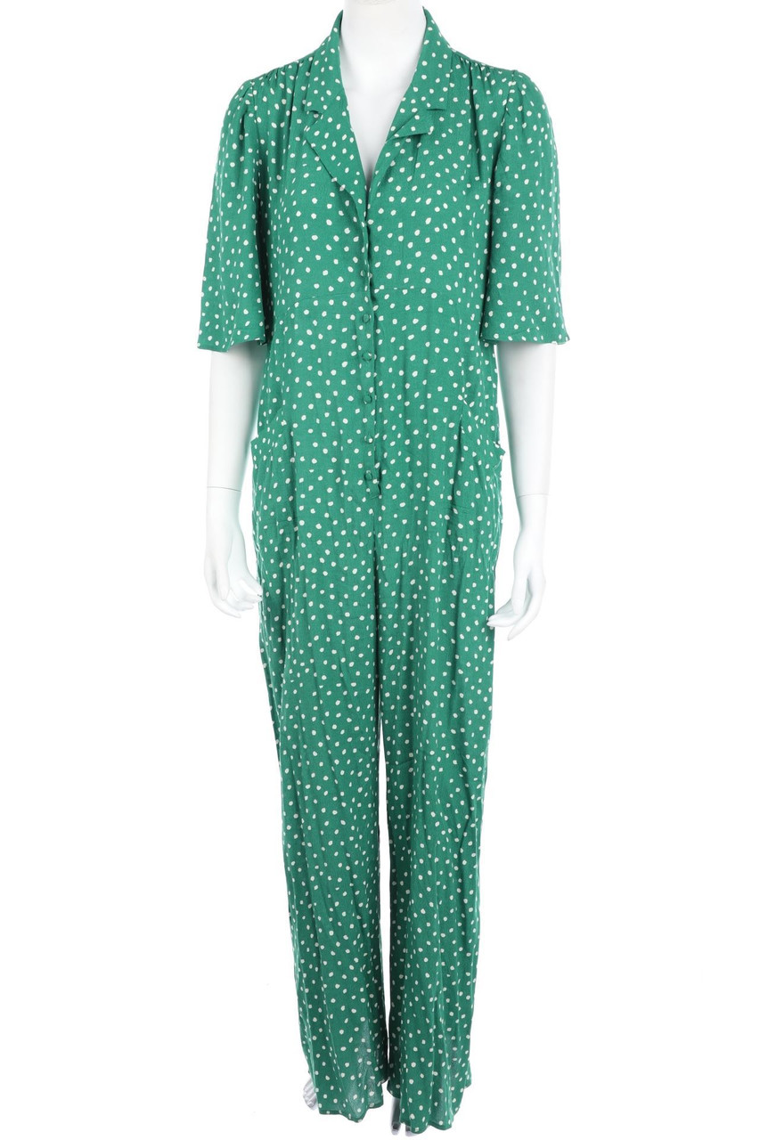 MANGO - Jumpsuit mit Punkten - M