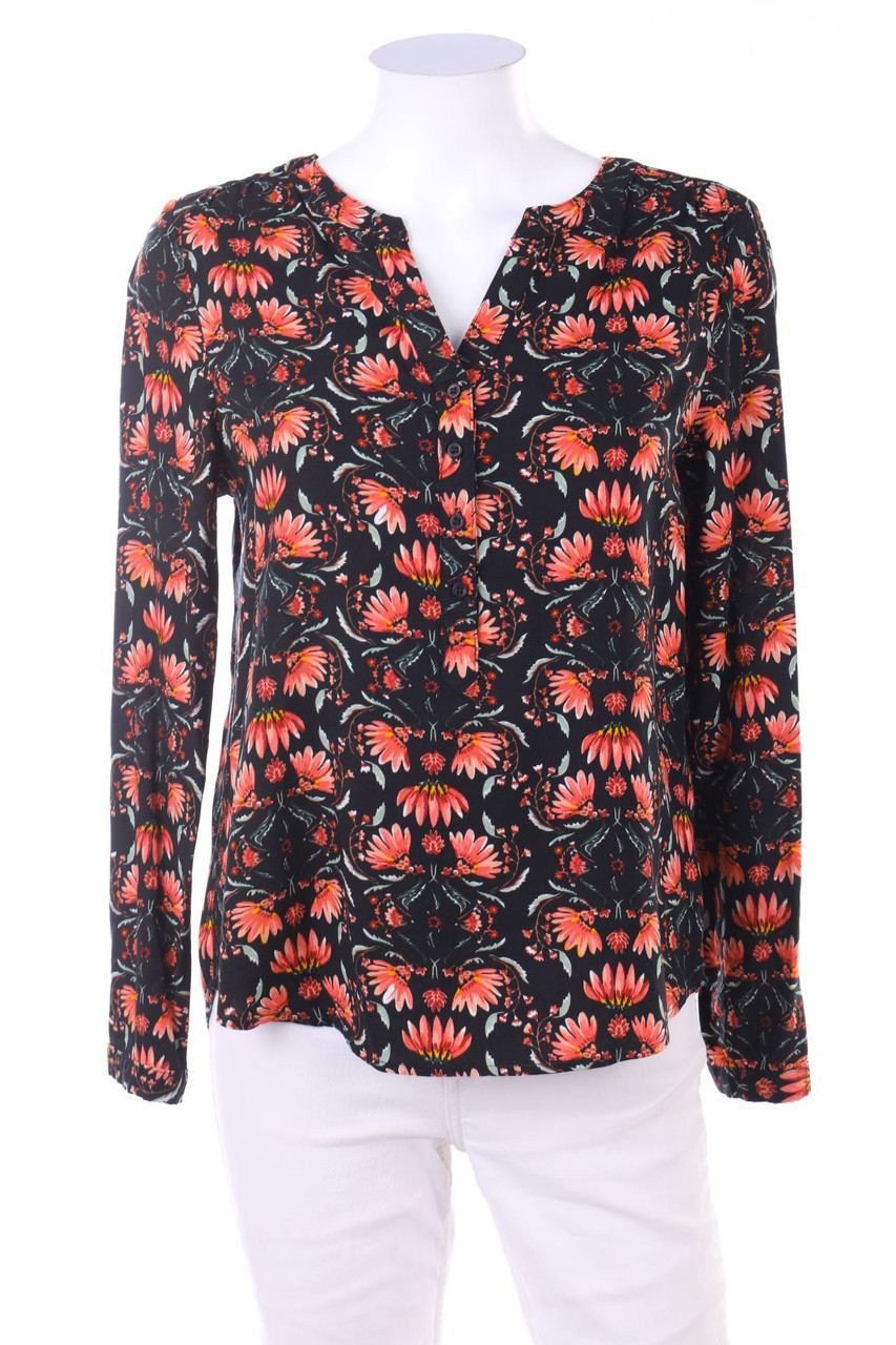 Street One - Bluse mit Blumen-Print - D 34