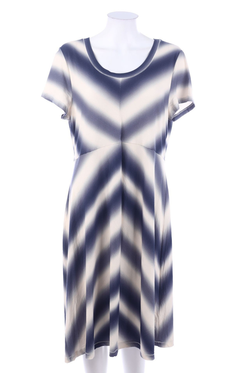 Simclan - Kleid mit Streifen - D 44