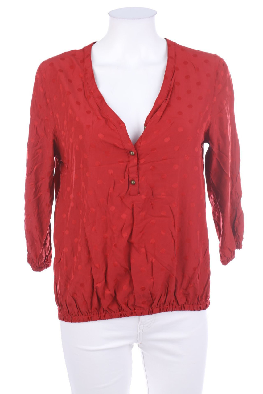 Ohne Label - Bluse mit Punkten - D 36