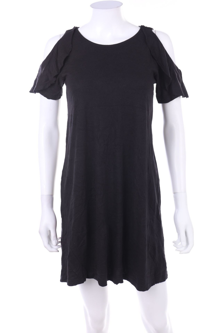 Ohne Label - Kleid mit Volants - XS