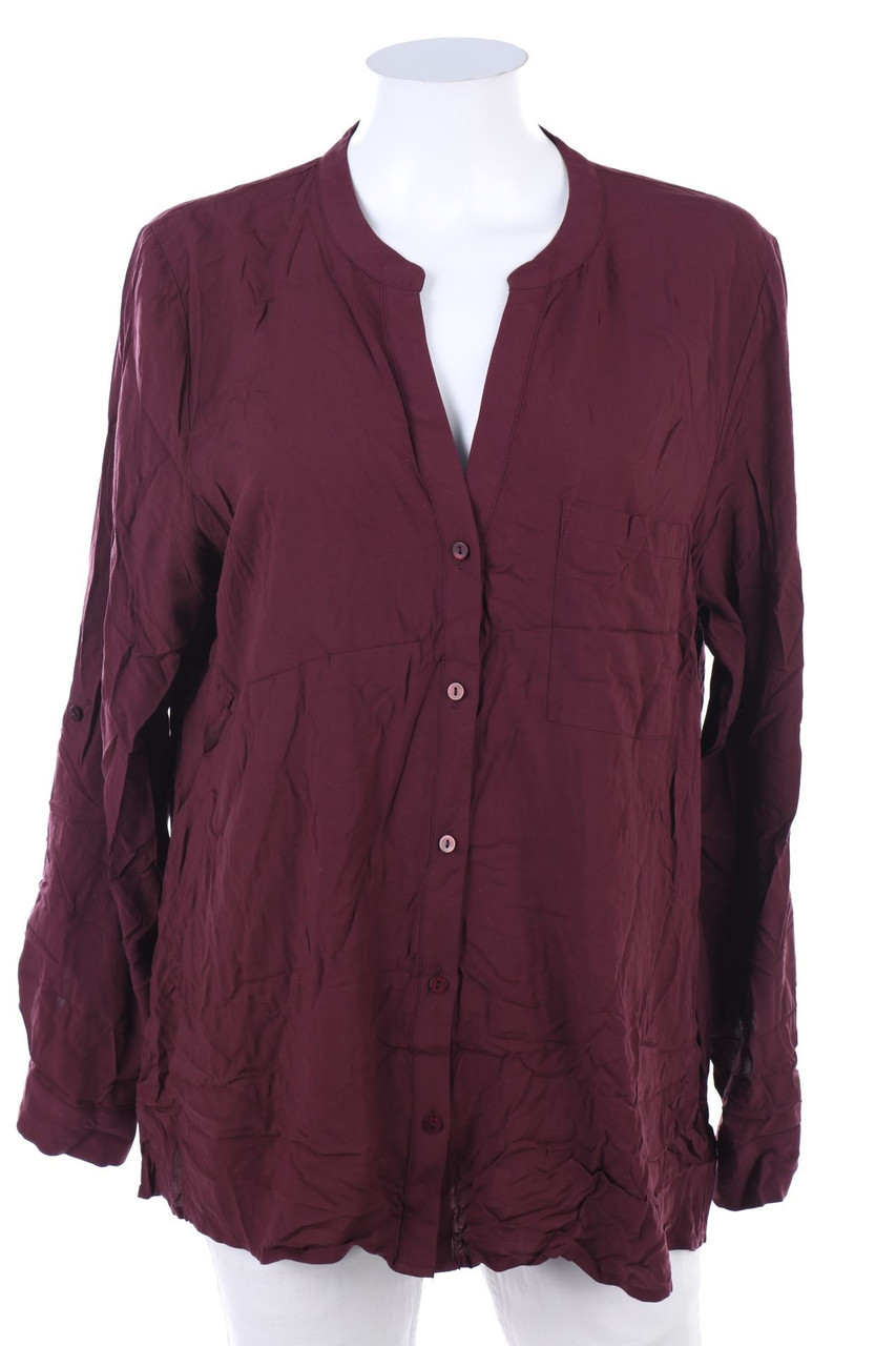 zalando essentials - Bluse mit Krempel-Ärmeln - XXXXL