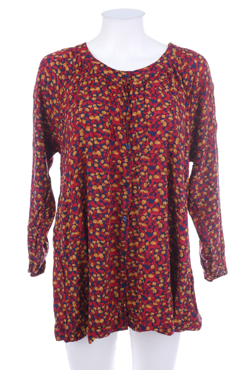 MARK ADAM - Bluse mit Print - D 50