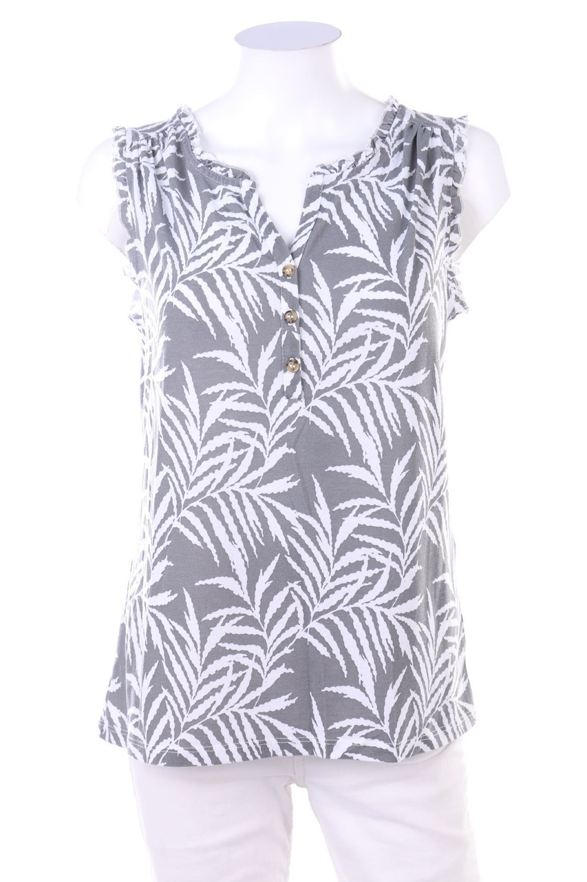 vivance collection - Top mit Tropical Print - D 36-38