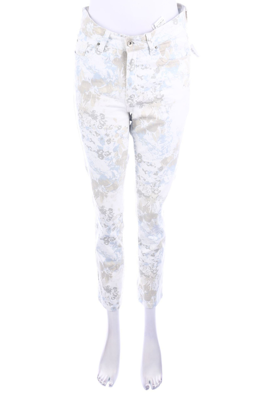 ANGELS - Slim Jeans mit Print - D 40