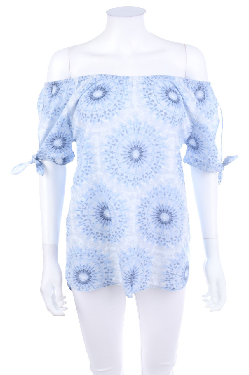 Yessica by C&A - Kurzarm-Bluse mit Print - D 36