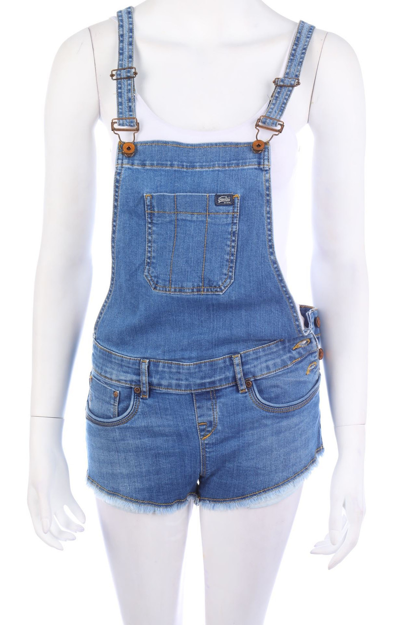 Superdry - Jeans-Latzhose - S