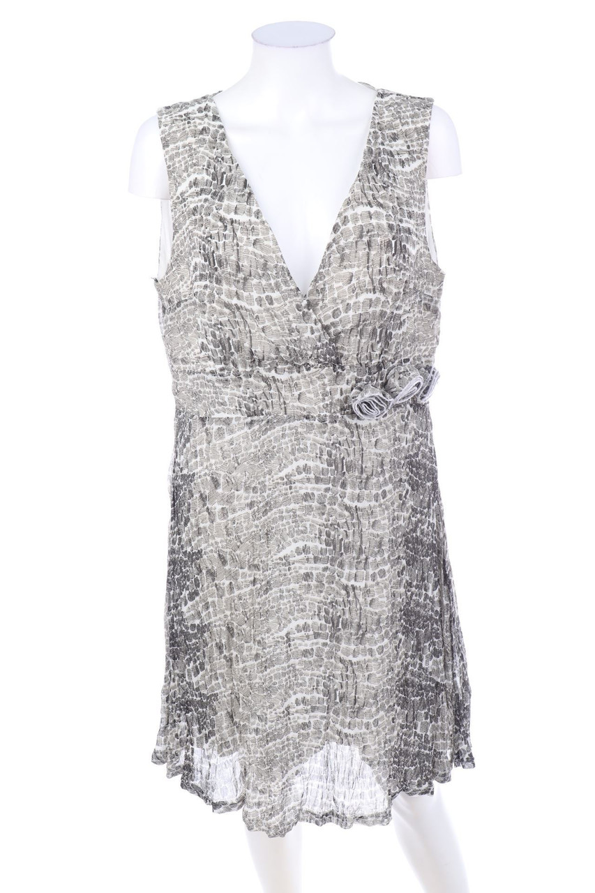 linea TESINI - Kleid in Wickel-Optik - D 42